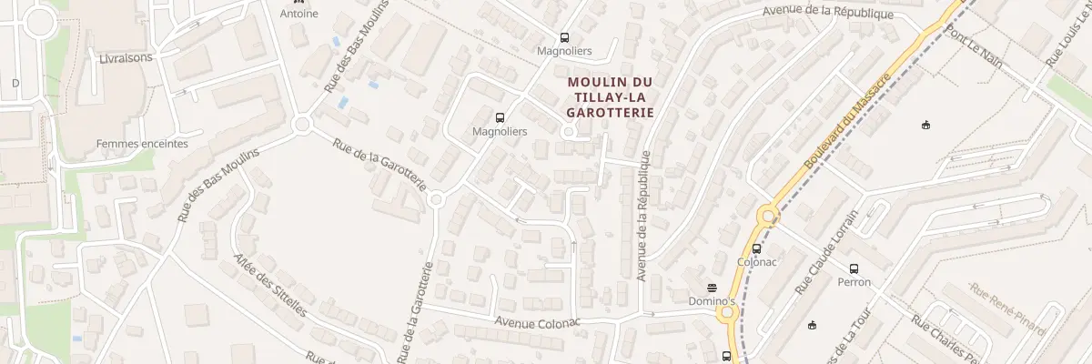 Plan du 6 Imp des Orangers à Saint-Herblain