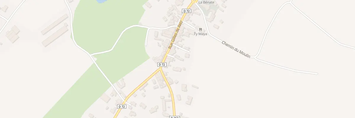 Plan du 23 Rue gilles de retz à Corcoué-sur-Logne