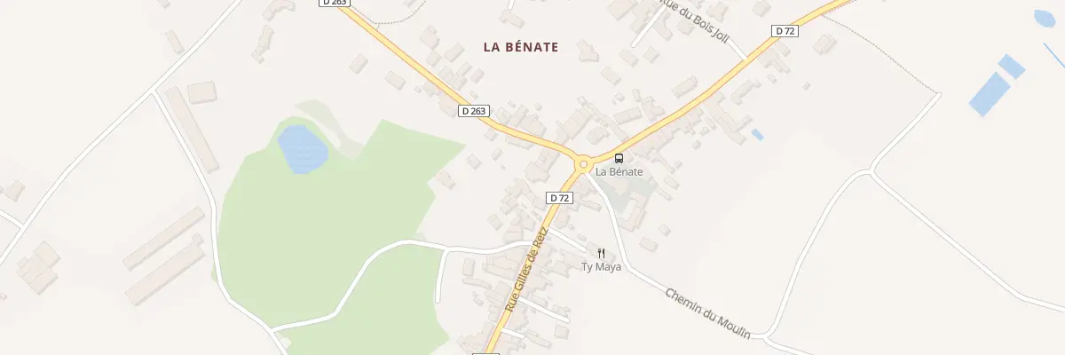 Plan du 6 Rue gilles de retz à Corcoué-sur-Logne
