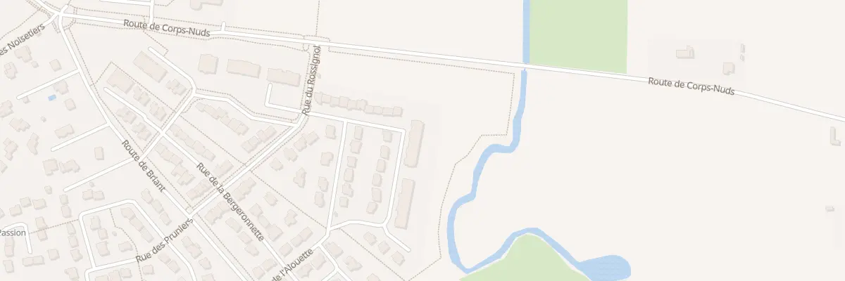 Plan du 13 Rue de la Fauvette à Bourgbarré