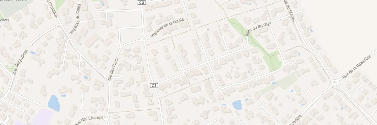 Plan du 2 Imp des Échaliers à Aizenay
