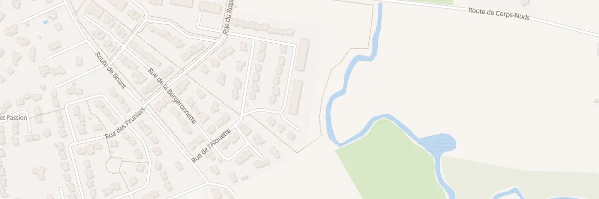 Plan du 9 Rue de la Fauvette à Bourgbarré