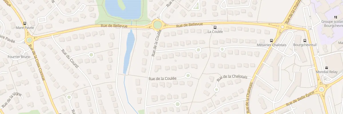 Plan du 66 Rue de la Coulée à Cesson-Sévigné