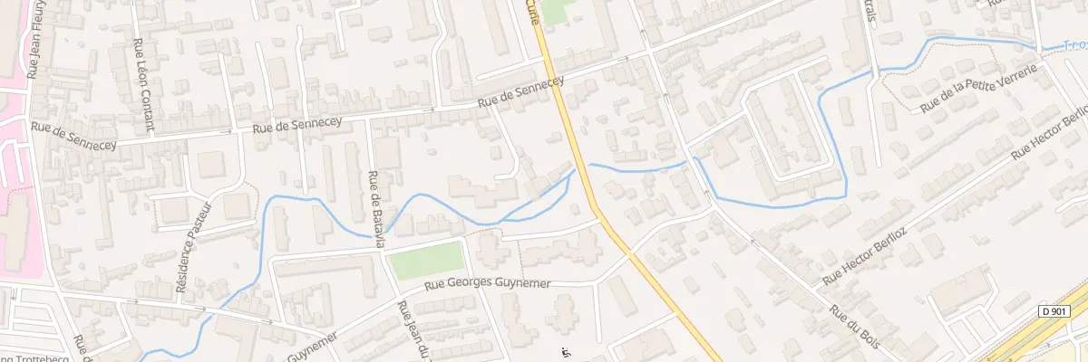 Plan du 96B Rue de Sennecey à Cherbourg-en-Cotentin