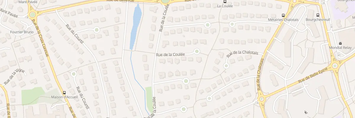 Plan du 42 Rue de la Coulée à Cesson-Sévigné