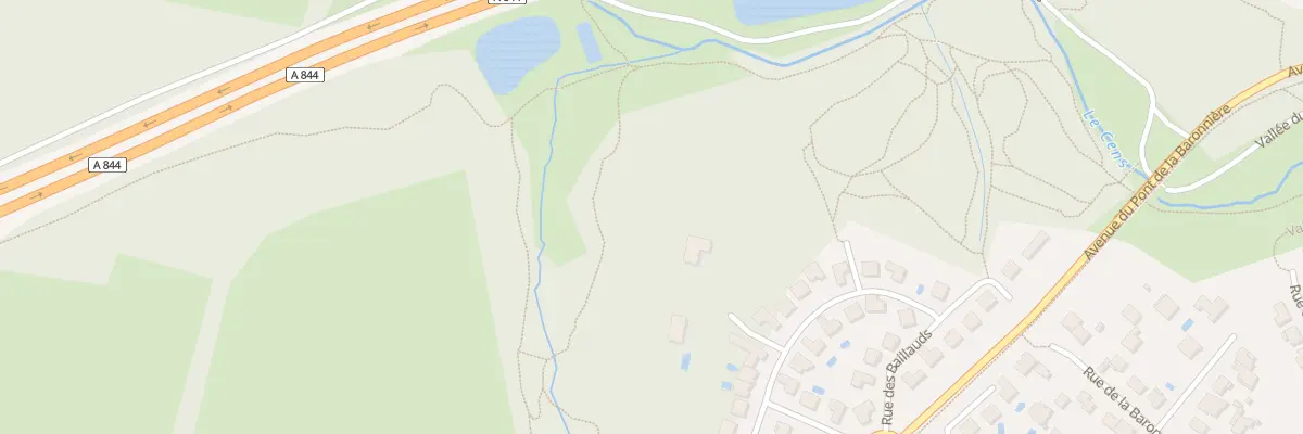 Plan du 33 Rue des Baillauds à Orvault