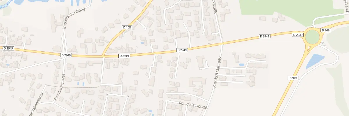 Plan du 457 Av de Luçon à Talmont-Saint-Hilaire