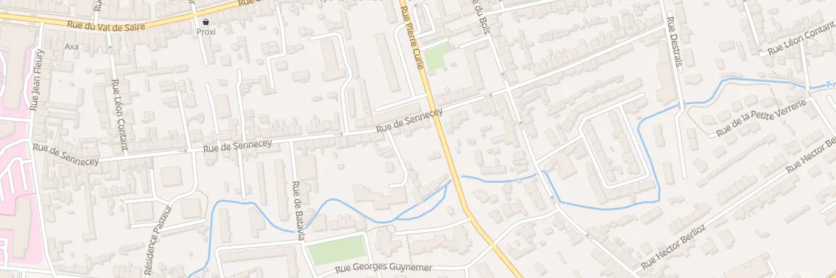 Plan du 98T Rue de Sennecey à Cherbourg-en-Cotentin