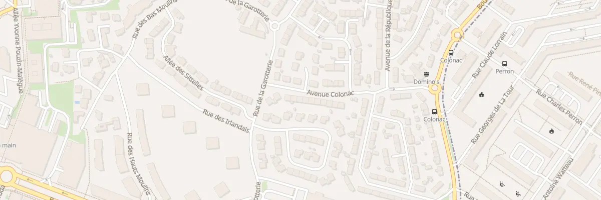 Plan du 21 Av Colonac à Saint-Herblain