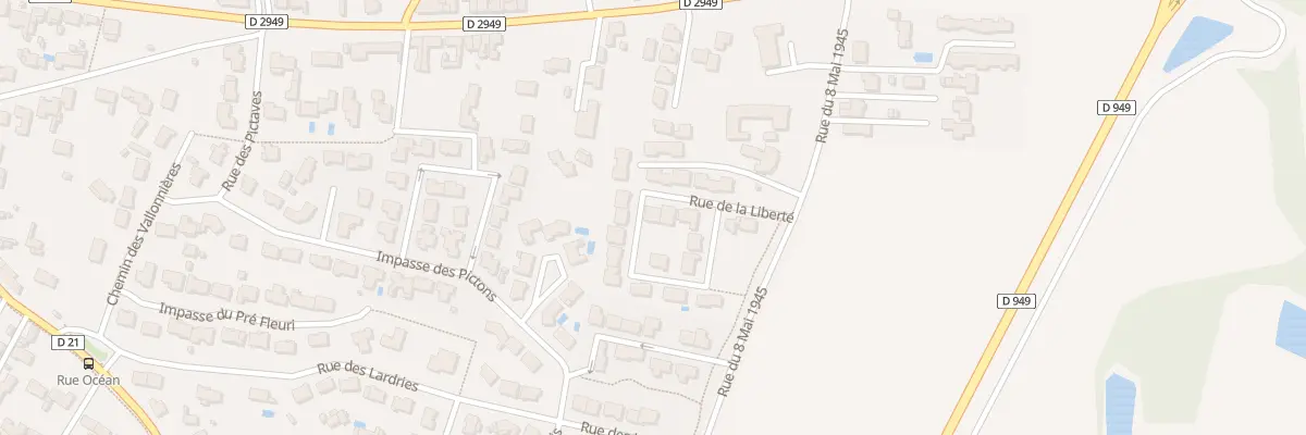 Plan du 87 Rue de la liberté à Talmont-Saint-Hilaire