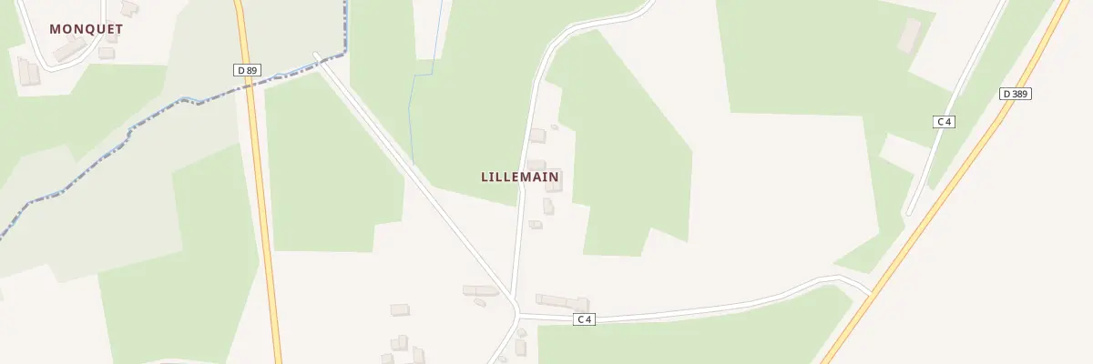 Plan du 4 Lillemain à Roz-sur-Couesnon