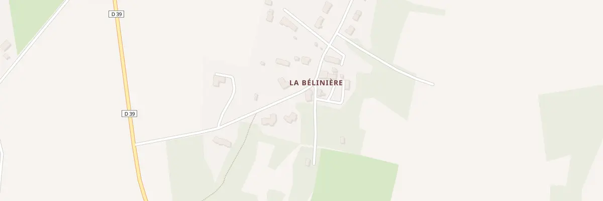 Plan du 6245 La Beliniere à Héric