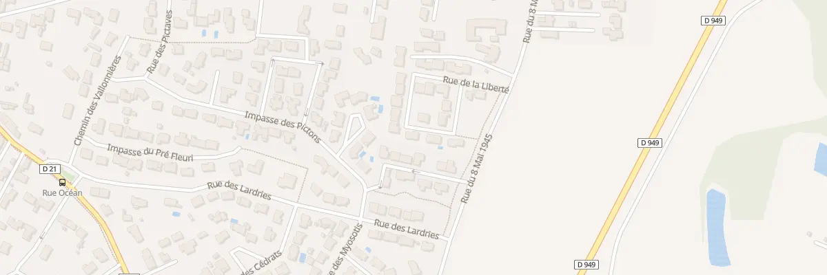 Plan du 176 Rue de la liberté à Talmont-Saint-Hilaire