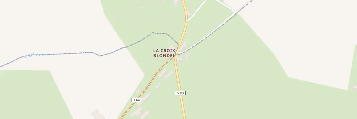 Plan du 5022 La Croix Blondel à Neuville-en-Beaumont