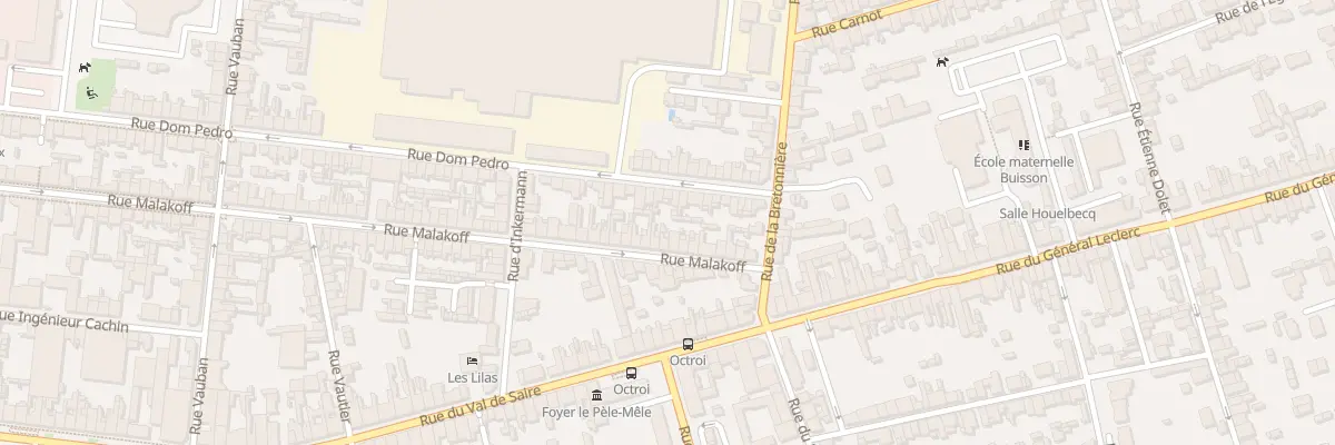 Plan du 145 Rue Malakoff à Cherbourg-en-Cotentin