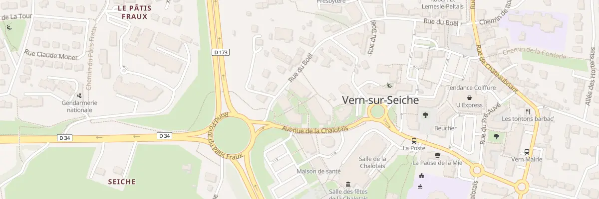 Plan du 19 Rue du Boël à Vern-sur-Seiche