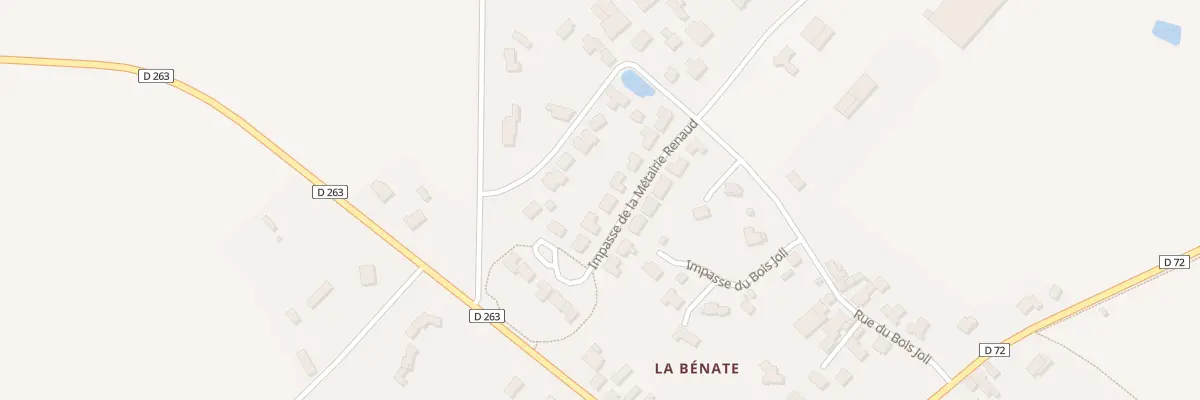 Plan du 10 Imp de la Métairie Renaud à Corcoué-sur-Logne