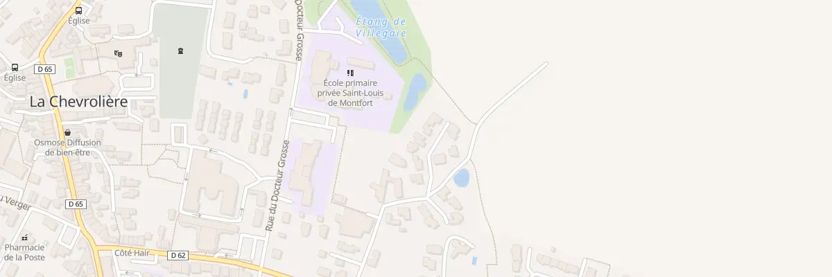 Plan du 21 Rue de Villegaie à La Chevrolière