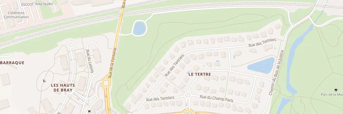 Plan du 32 Rue des Tertriers à Cesson-Sévigné