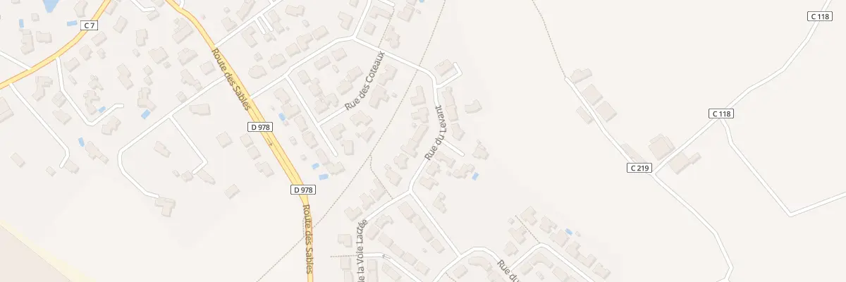 Plan du 8 Rue du levant à Aizenay