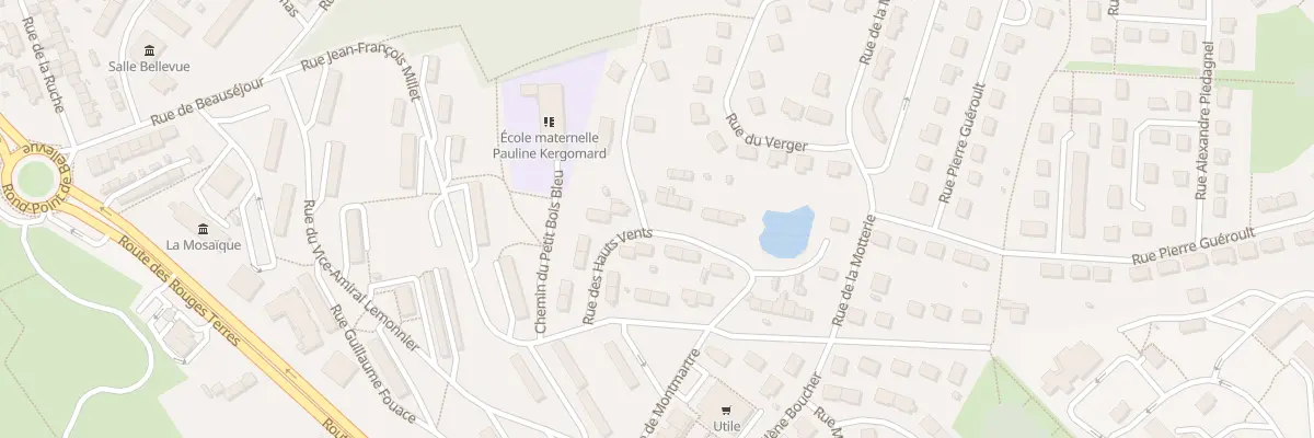 Plan du 14 Rue des Hauts Vents à Cherbourg-en-Cotentin