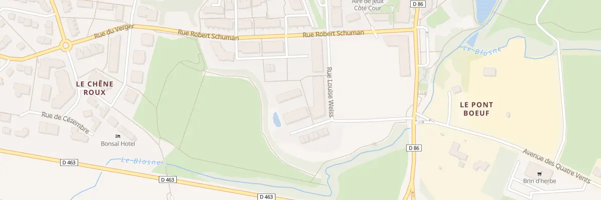 Plan du 12 Rue Louise Weiss à Chantepie