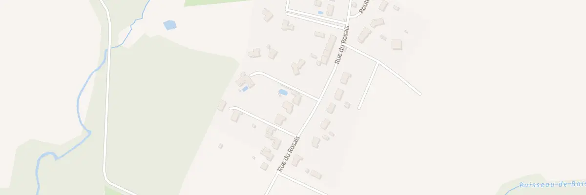 Plan du 1141 Rue du rosais à Talmont-Saint-Hilaire