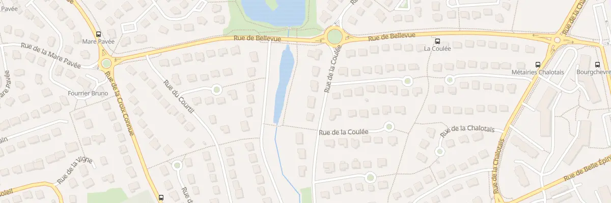 Plan du 9 Rue de la Coulée à Cesson-Sévigné