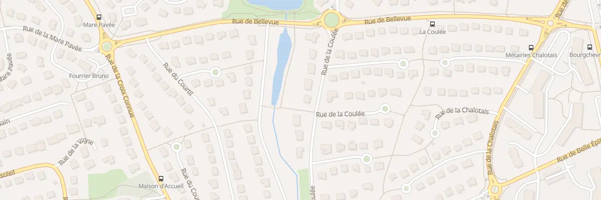 Plan du 7 Rue de la Coulée à Cesson-Sévigné