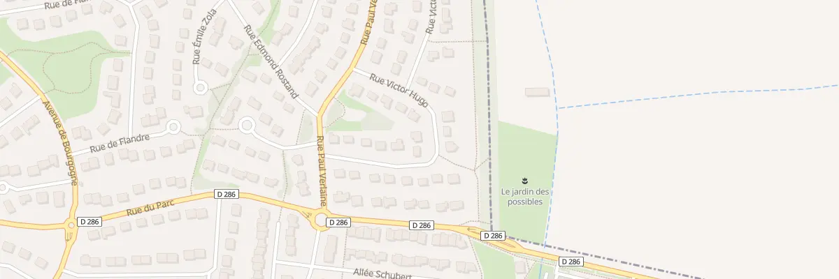 Plan du 13 Rue Victor Hugo à Chantepie