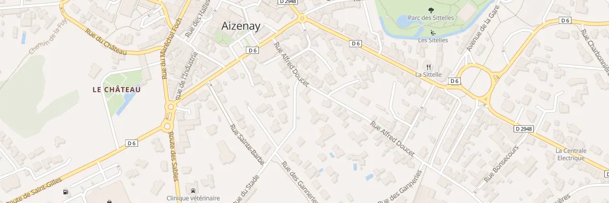 Plan du 1 Rue du stade à Aizenay