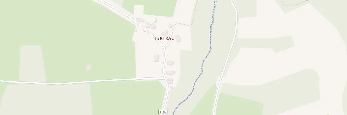 Plan du 11 Tertral à Saint-Marcan