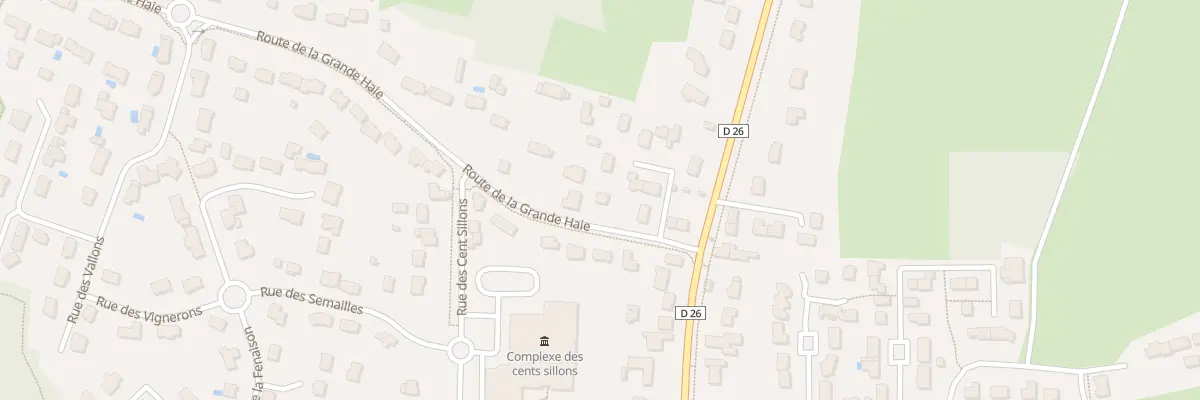 Plan du 8B Rte de la Grande Haie à Grandchamp-des-Fontaines