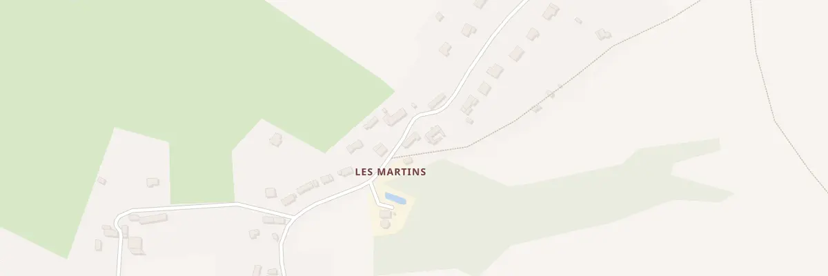 Plan du 54 Les Martins à Tollevast