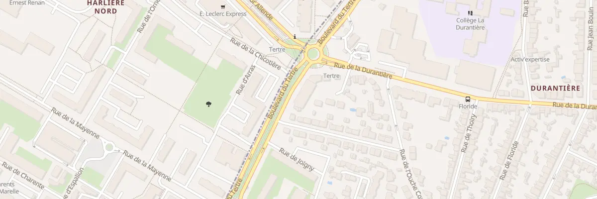 Plan du 67 Bd du Tertre à Nantes