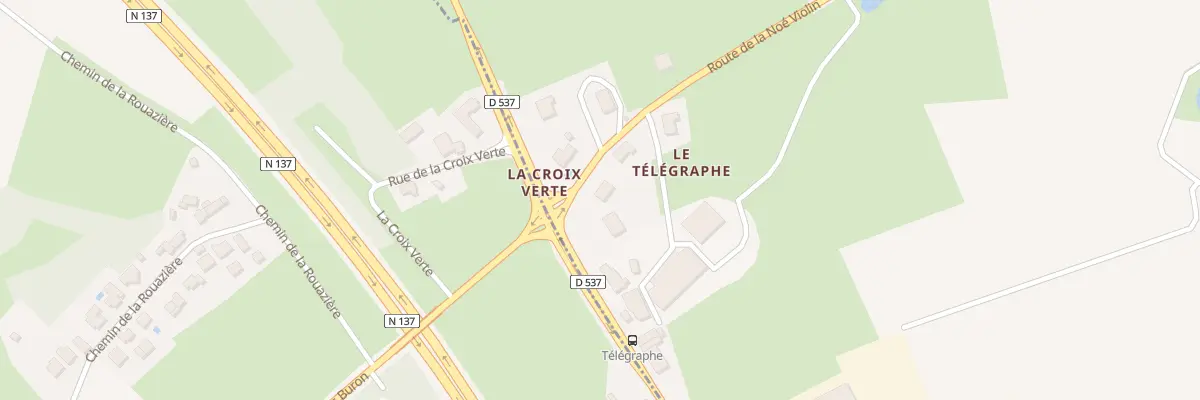 Plan du 6236 Le Telegraphe à Treillières