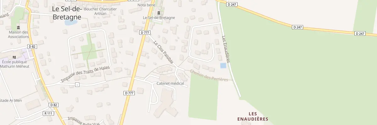 Plan du 18 Imp du Petit Clos au Sel-de-Bretagne