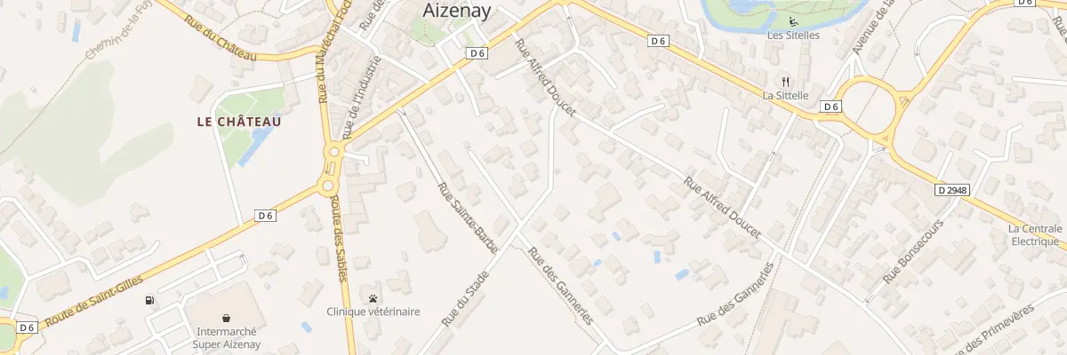 Plan du 8 Rue du stade à Aizenay