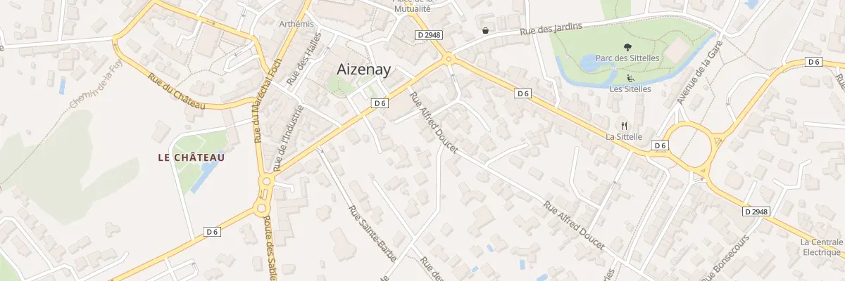 Plan du 4 Rue alfred doucet à Aizenay
