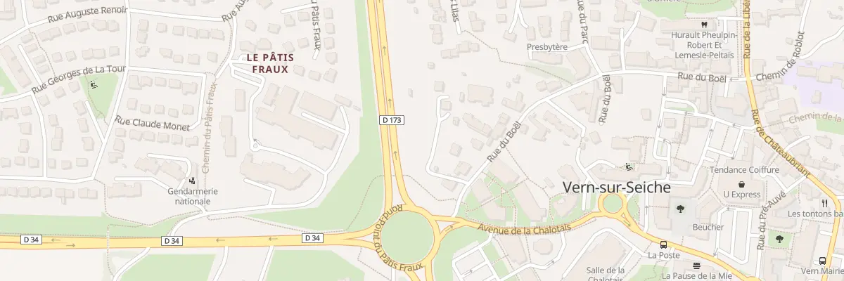 Plan du 36B Rue du Boël à Vern-sur-Seiche