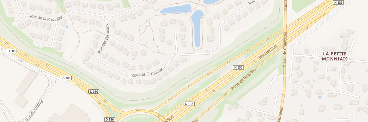 Plan du 39 Rue des Ormeaux à Cesson-Sévigné