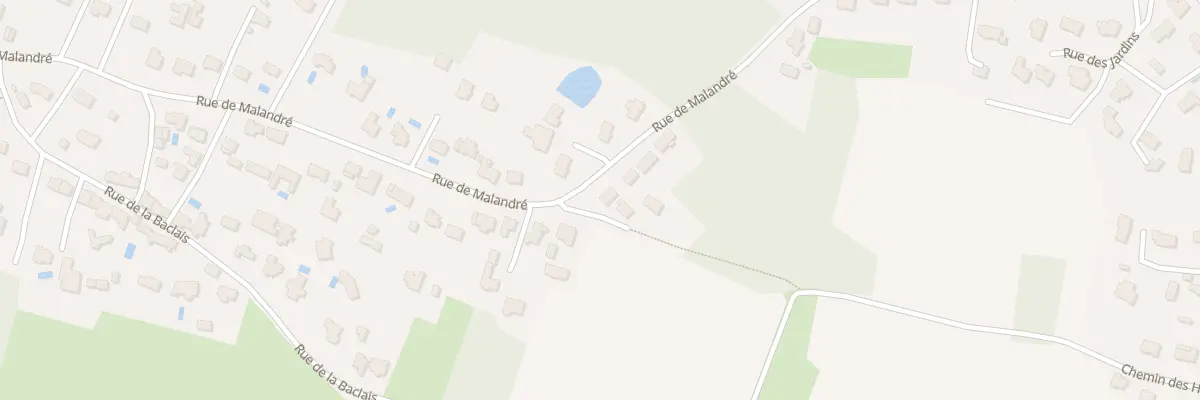 Plan du 42 Rue de malandré à Treillières