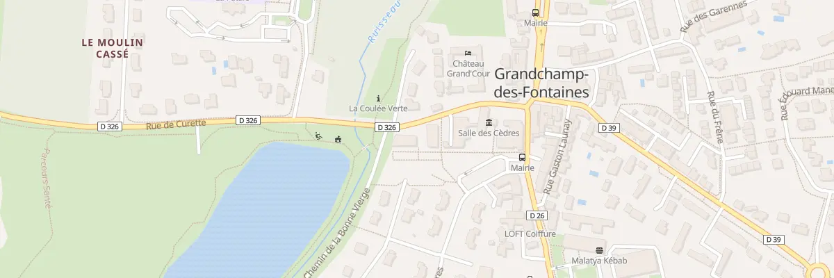 Plan du 5B Rue de curette à Grandchamp-des-Fontaines