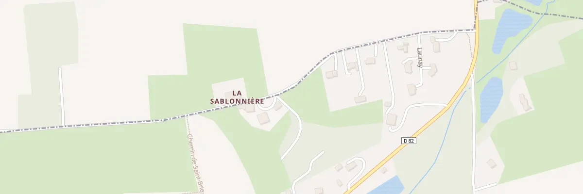 Plan du 639 La Sablonniere au Petit-Fougeray