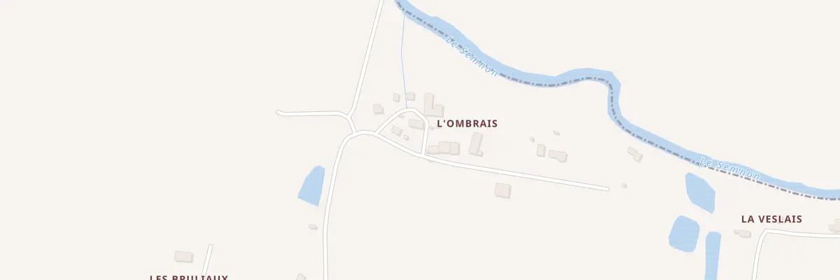 Plan du 6006 Lombrais à Ercé-en-Lamée