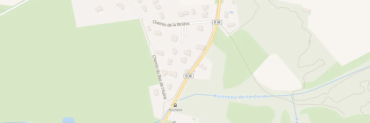 Plan du 5B Che de la Rinière à Grandchamp-des-Fontaines
