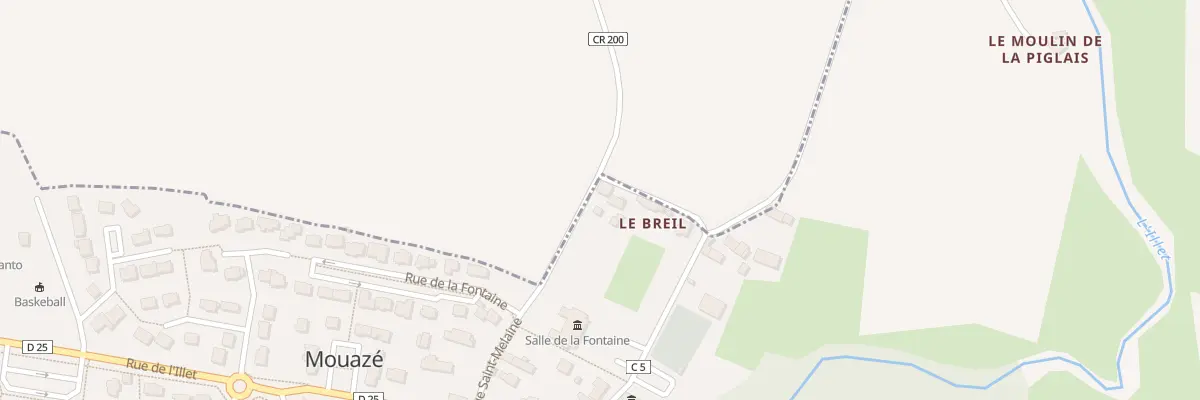 Plan du 5114 Le Breil à Mouazé
