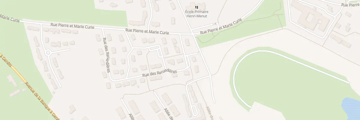 Plan du 6 Rue des Renardières à Cherbourg-en-Cotentin