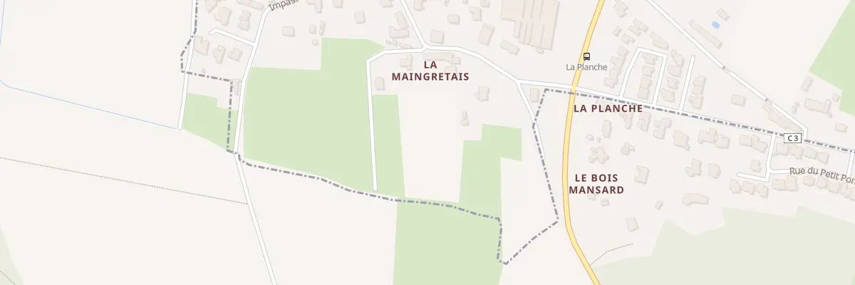 Plan du 34 Rue de la Maingretais à Chantepie