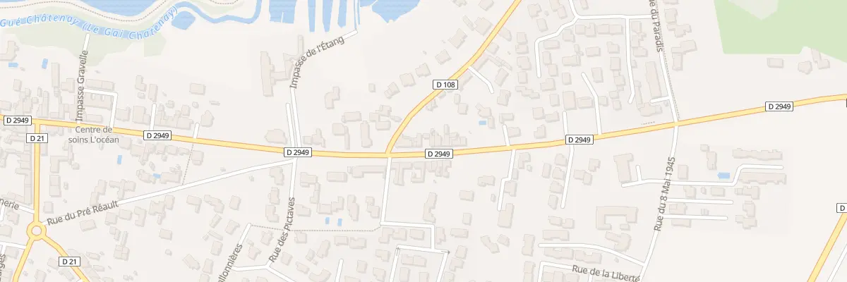 Plan du 222 Av de Luçon à Talmont-Saint-Hilaire
